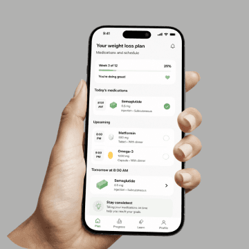 Auria app screen